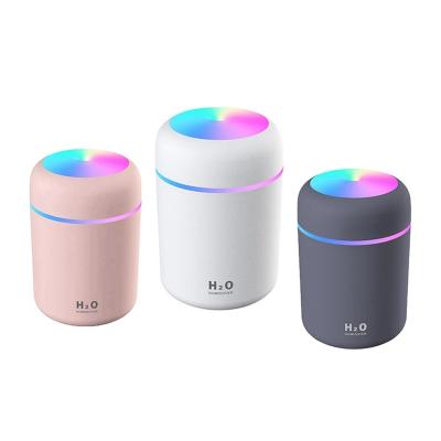 China Household Best-Selling Mini Portable Car Humidifier Diffuser 500Ml H2O Ultrasonic Air Humidifiers Snow Mountain for sale