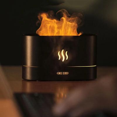 China Wholesale Cool Car Mist Humidifier Diffusor 3D Fire Flame Humidifier Aroma Diffuser for sale