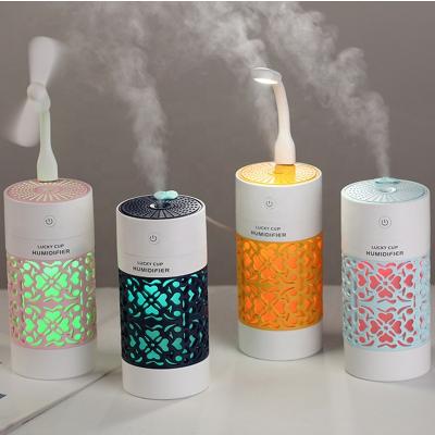 China New Product Car Led Light Diffuser Humidifier Essential Oil Diffuser Whole Home Car Humidifier for sale