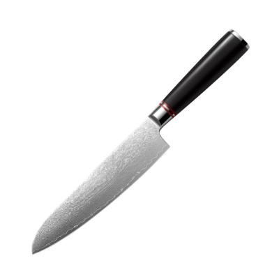 China Sustainable Timhome Damascus Style Chef Knife 8inch Kitchen Knives for sale