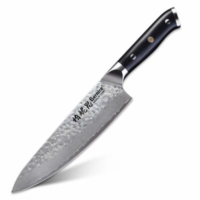 China Professinal 67layers Damascus VG10 Kitchen Viable Japanese Steel Chef Knife High Quality 8inch Handle for sale