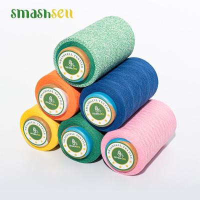 China Polyester/cotton Moisture-absorbent knitting yarn Singapore 70/30 poly/cotton knitting Ne 8/1 52/48 knitting yarn for sale