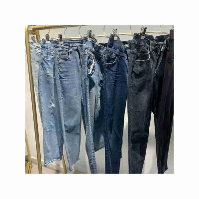 China Fashion Product Size Cow Tendon Work Cloth Popular Summer Mixed Summer Used Pants for sale