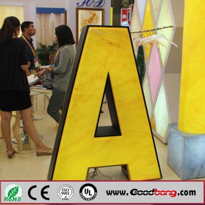 China Anti-wind strong sound thin vacuum hotsale alphabet letter led signage,flexible parts for sale