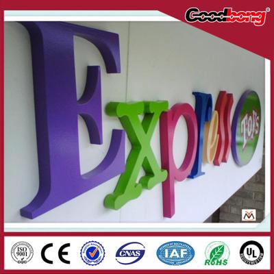 China Vacuum light high quality custom strong acrylic alphabet letter signs for sale