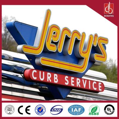 China wall mounted Customized size advertising billboard for sale