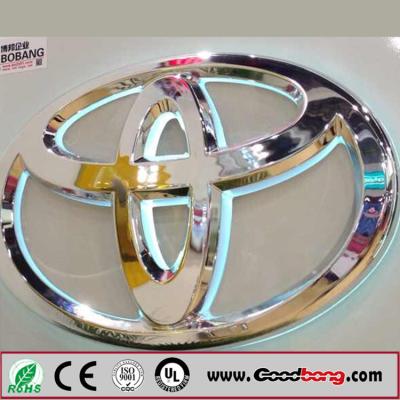 China Professional Manufacture 3D Chrome Moulding Car Logo Emblem Names for sale