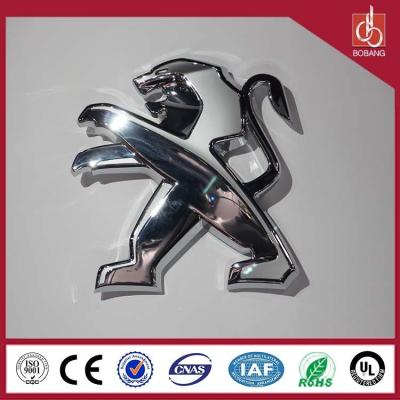 China Vacuum moulding professional manufacture light wholesale acrylic car logo with led light for sale