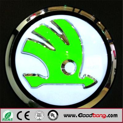 China Professional Making Vacuum Forming LED Car Sign and Name for sale