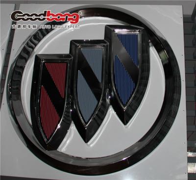 China car showroom outdoor vacuum forming acrylic led 3d car logo for sale