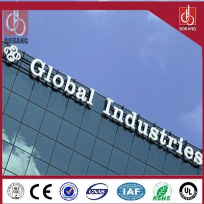 China High Building Wall Mounted Large Acrylic Letter sign for sale