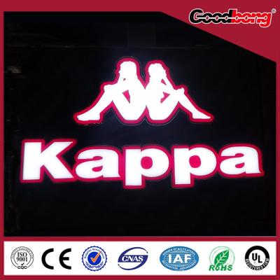 China High Quality LED Frontlit Vacuum Forming Acrylic channel letter Sign for sale