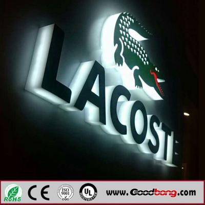 China Backlit Acrylic LED Sign 3D Light Box Letter Sign for sale