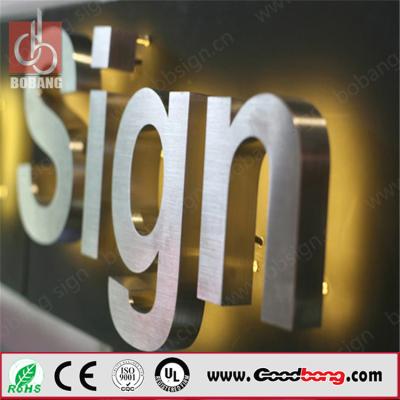 China professional custom shape vacuum forming 3D LED advertising channel letter sign for sale