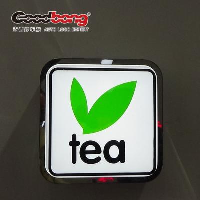 China Custom outdoor waterproof laser cutting acrylic light box for sale