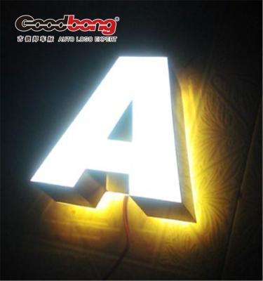 China letter sign led channel letter led resin channel letter sign for sale