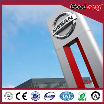 China Floor Standing LED Advertising Pylon Signage for sale