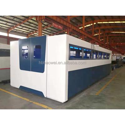 China SERVO MOTOR Howe 2000W 3000w 4000w cnc metal strip fiber laser cutting machines for sale for sale