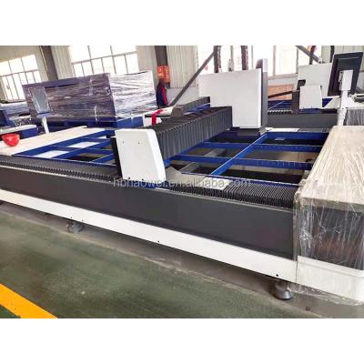 China SERVO MOTOR Focus HOWE 4015 Automatic CNC Fiber Laser Cutting Machine For Metal Plate Iron Steel Plate Aluminum Stainless Cutting Machine for sale