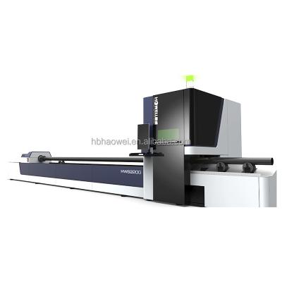 China Howe Water Cooled Pipe Laser Cutter 1000w 1500w 2000 watt cnc tube fiber laser cutting machine price for sale