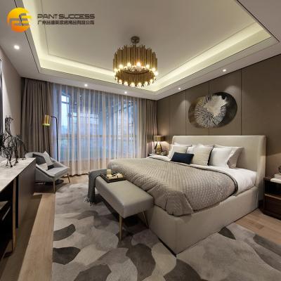 China 2019 Eco-friendly Malaysia Solid Wood Bedroom Home MDF Furniture Wood Custom Furniture Set for sale