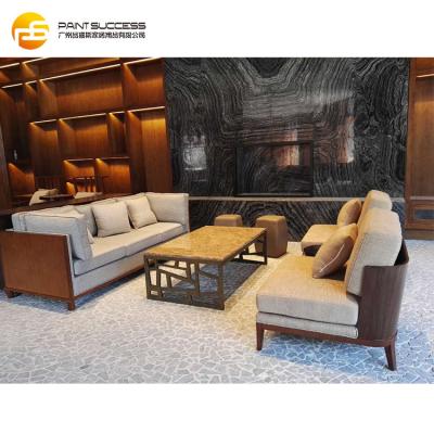 China Eco - Friendly Luxury Hotel Lobby Furniture Custom Set , Hotel Lobby Sofa for sale