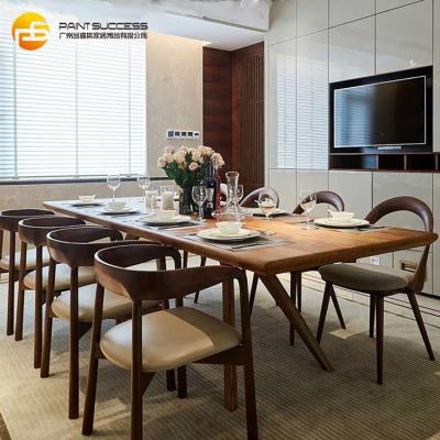 China Eco - Friendly Custom Classic Luxury Wood Dining Set , Corner Dining Set for sale