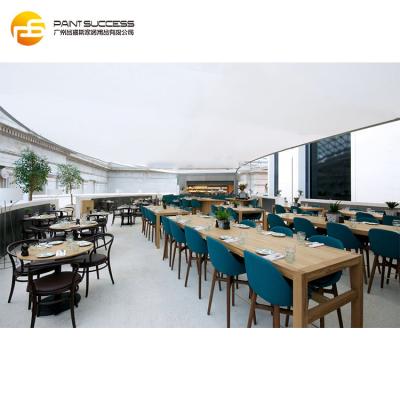 China Eco - Friendly Custom Modern Tables And Chairs Restaurant Booths , Restaurant Cafe Chairs And Tables for sale