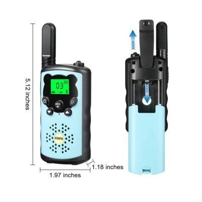 China New 16 Channels Walkie Talkie Intercom Intercom UHF Handheld Two Way Radio Rechargeable Professional Wireless Walkie Talkies for sale