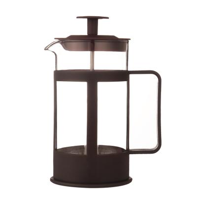 China Outdoor Modern Classic Travel Portable Glass Jar Insulated Stainless Steel French Press for sale