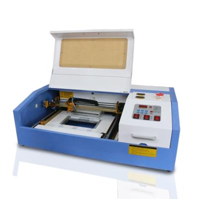 China Laser Engraving FL-K40 Mini Laser Engraving Machine, 40w Laser Paper Cutter For Home Small Business for sale