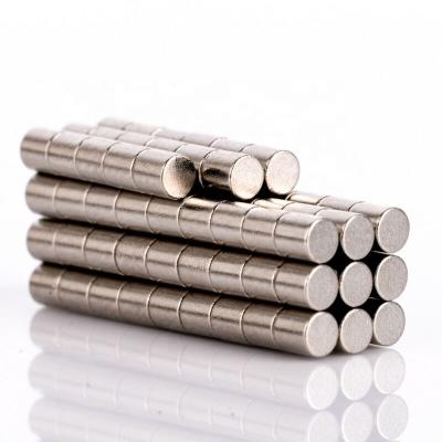 China Industrial Magnet Mini Bar Cylinder Magnet Round Rare Earth Strong Neodymium for sale