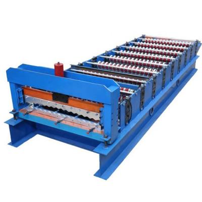 China The forming effect is good ibr corrugated roof panel galvanized steel sheet roofing machine galvanized making roll forming machine for sale