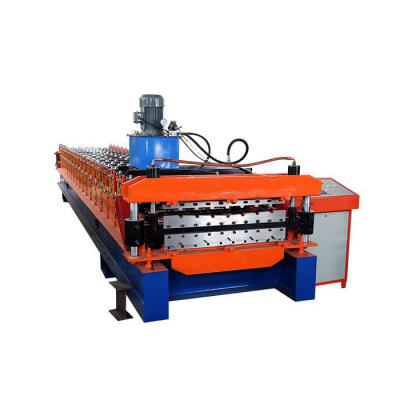 China Building Material Shops Hot Selling Double Layer Glazed Roll Forming Machine Galvanized Full Automatic Metal Making Machine for sale