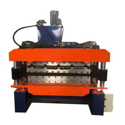 China Building Material Shops IBR High Speed ​​Steel Panel Machine Double Layer Metal Low Price Standard Zinc Roofing Machine for sale