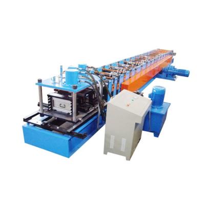 China Steel Structure Profile Channel C Purlin Hydraulic Cutting Steel Roll Forming Machine for sale