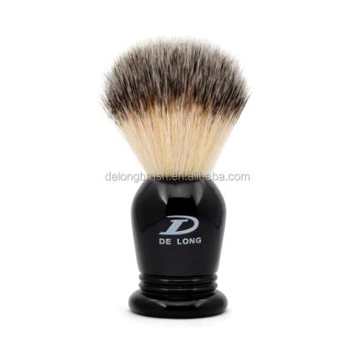 China Synthetic Shaving Brush Hair Shaving Brush With High Quality Resin Handle for sale