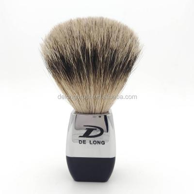 China Best Shaving Brush Badger Shaving Brush With Luxury Chrome Handle for sale