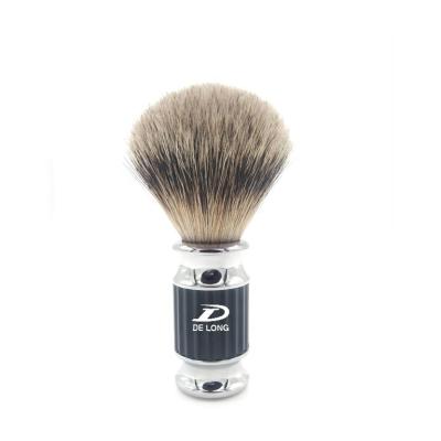 China High Grade Pure Shaving Brush Men's Shaving Brush Gift Best Badger Hair Chrome Handle OEM/ODM Hand Made for sale