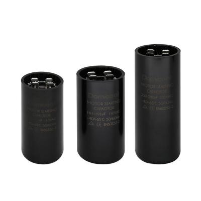 China New high quality lowes run 300uf 120uf 125uf 40uf 350uf 200uf cd60 air conditioner ac motor start capacitor for sale