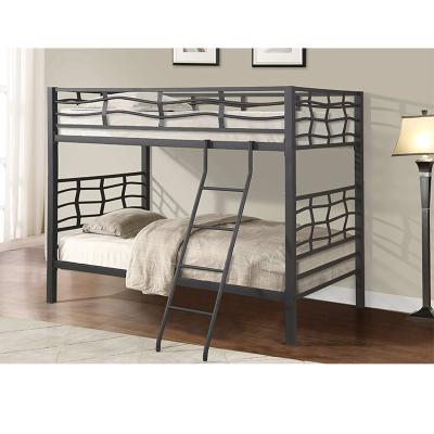 China Other Bunk Beds For Two Person Metal Dorm Durable Double Bed With Box Size Blue Board And Free Selling Platform White For Adults for sale