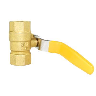 China General SiAN Customized Factory Supply Water Petroleum and Natural Gas Valve Brass Handle Forged Brass 1/2 Ball Valve LPG Gas Valve for sale