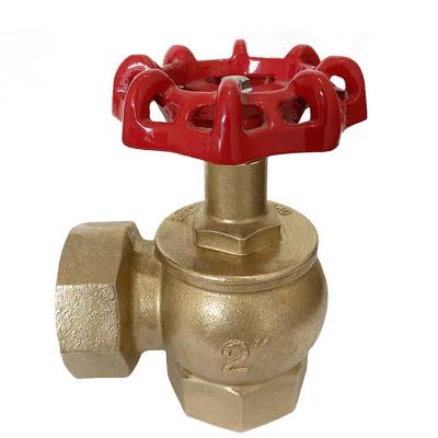 China Brass factory direct 2 inch landing valve fire hydrant anti-corrosion valve for hose reel for sale