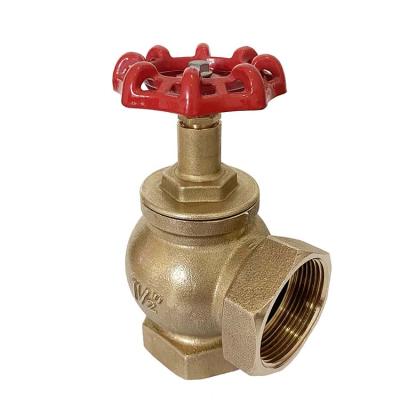 China Customized Fire Fighting Hydrant Brass 1.5 Inch Landing Valve Fire Hydrant Valve For Hose Reel for sale