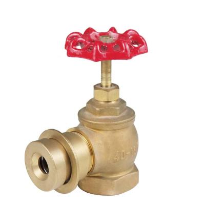 China Factory price 1.5 inch fire hydrant valve brass anti-corrosion landing valve brass equipment for sale