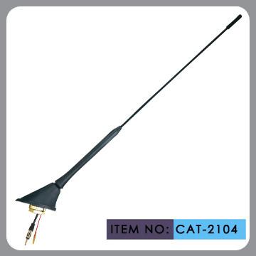 China Universal Black Color Electric Car Antenna With Cable Length 12 Inch for sale