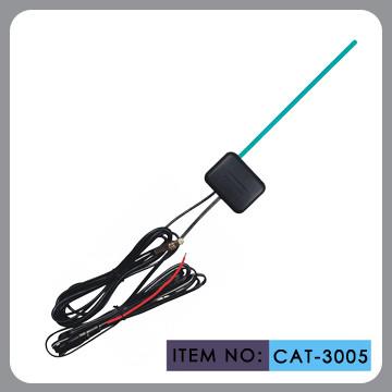 China External Dab Car Radio Aerial Adhesive Mounting , Am Fm Receiver Antenna for sale