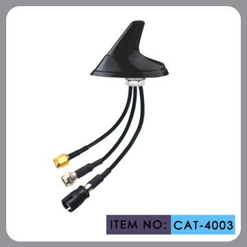 China Round Shape Car Gsm Gps Antenna , AM FM Car Antenna 12