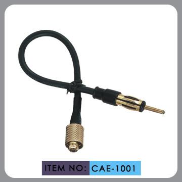 China 3c-2v Copper Car Antenna Extension Cable , Am / Fm Radio Antenna Cable for sale