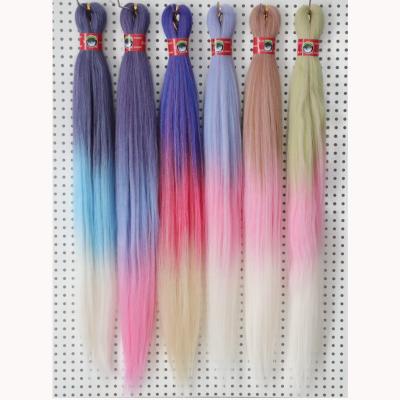 China Ombre Braiding Hair Hot Water Set Yaki Neat Hair Bundles Bulk Cheap Curly Braids 28